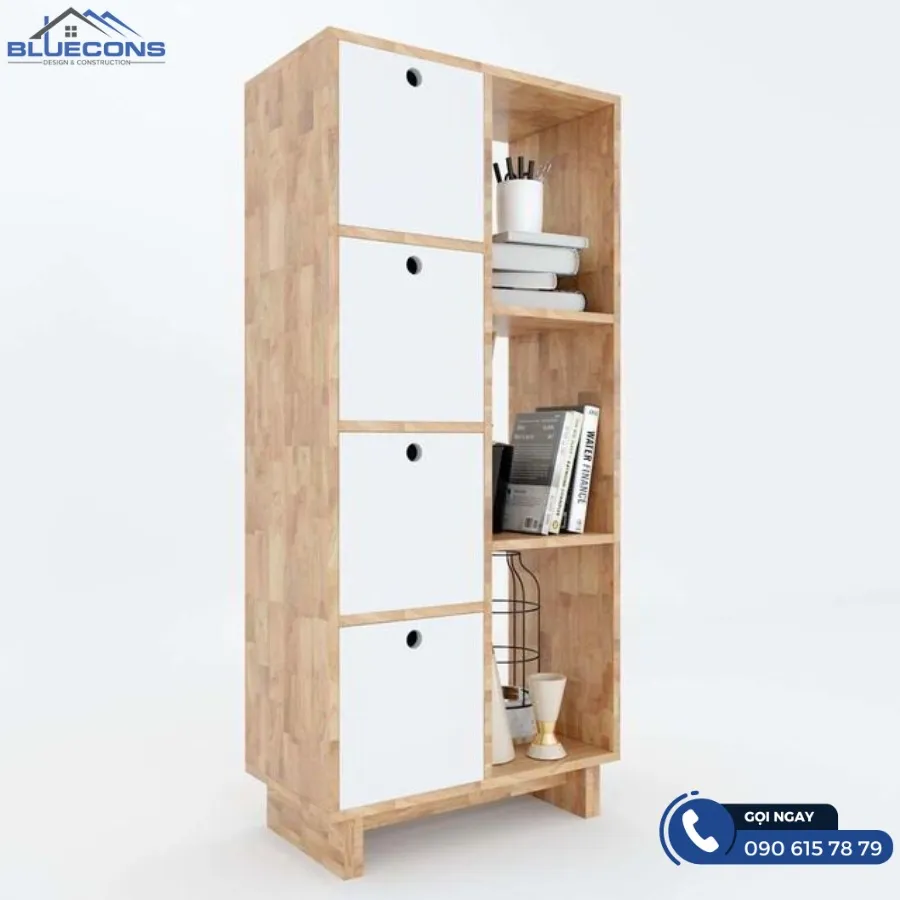 Có nên mua tủ locker gỗ Bluecons 7 Thiết kế phòng chung cư đẹp
