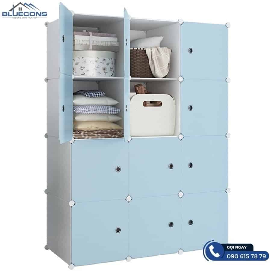 Nên mua tủ locker nào chống nước tốt - Tủ locker nhựa