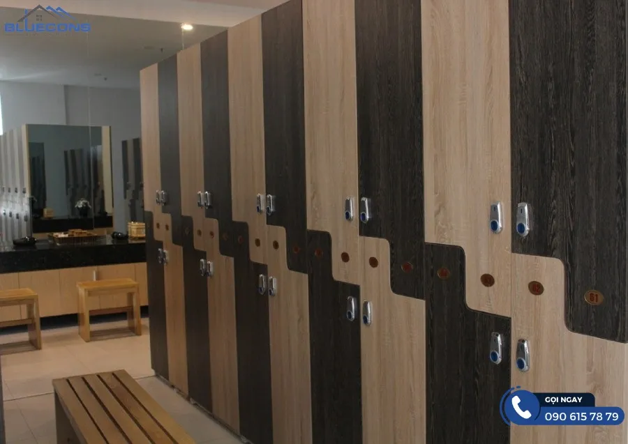 Tủ locker gỗ cho siêu thị 11 Thiết kế phòng chung cư đẹp