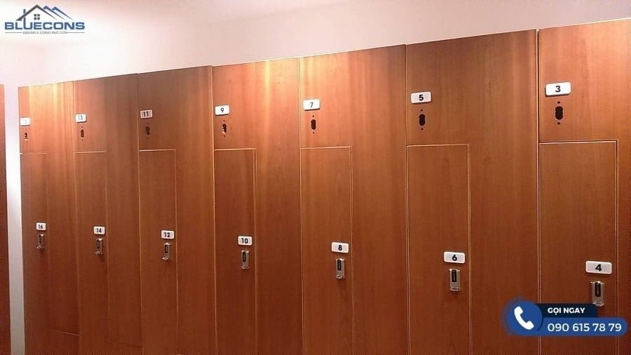 Có nên mua tủ locker gỗ Bluecons 6 Công tác vệ sinh nhanh gọn, dễ dàng