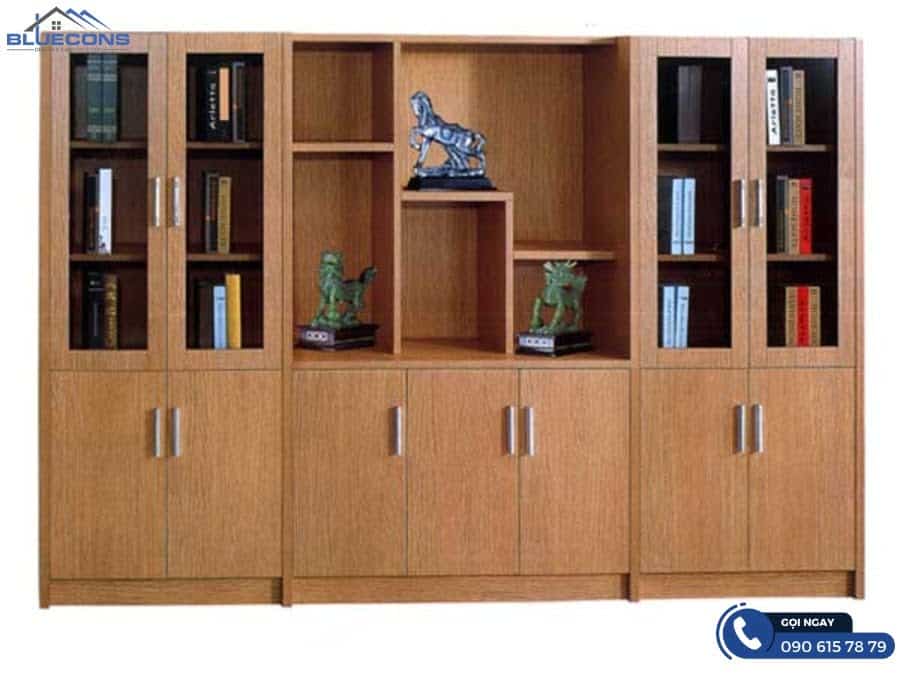 Thiết kế tủ cá nhân văn phòng gỗ 6 Mãn nhãn với tủ văn phòng dành cho giám đốc