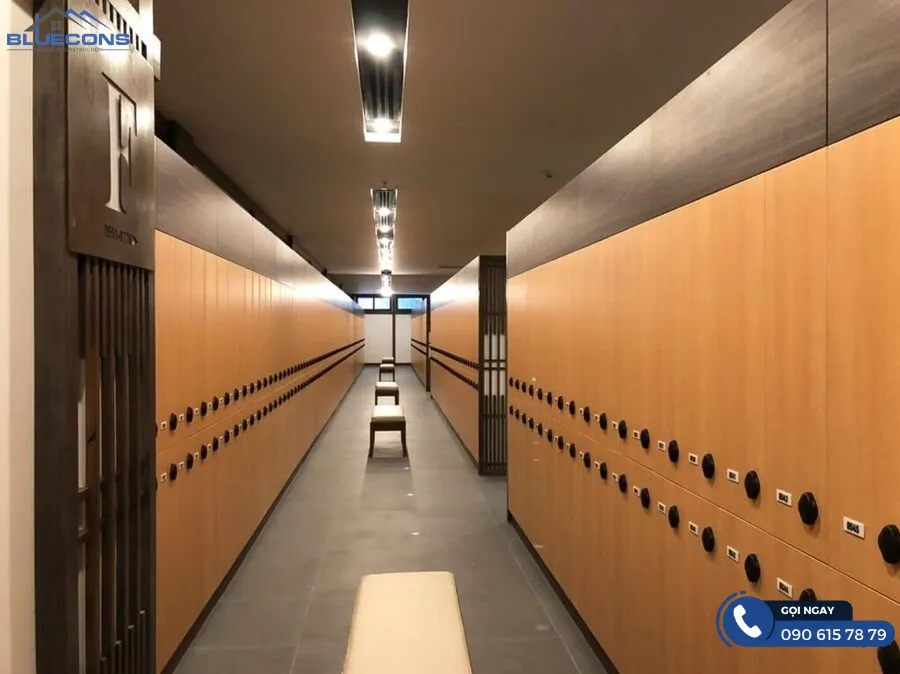 Có nên mua tủ locker gỗ Bluecons 6 Thiết kế phòng chung cư đẹp
