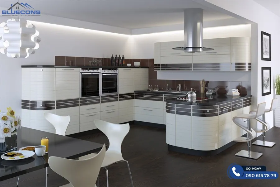 Các mẫu quầy bar cong độc đáo 8 Tủ trưng bày đồ cổ cho phòng khách ấn tượng