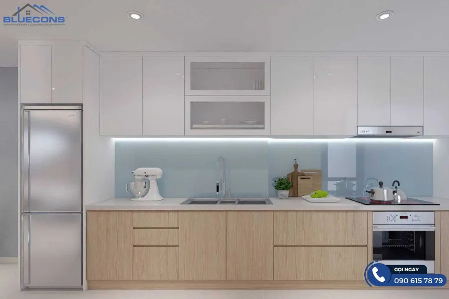 Những mẫu tủ bếp gỗ đẹp nhất 2 Thiết kế phòng chung cư đẹp