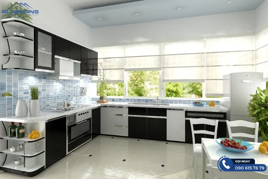 Những mẫu tủ bếp gỗ đẹp nhất 13 Thiết kế phòng chung cư đẹp