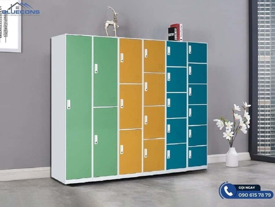 Chú trọng yếu tố thẩm mỹ khi chọn mua tủ locker