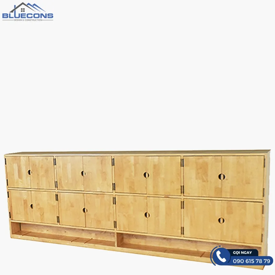 Tủ locker gỗ cho trường học 8 Thiết kế phòng chung cư đẹp
