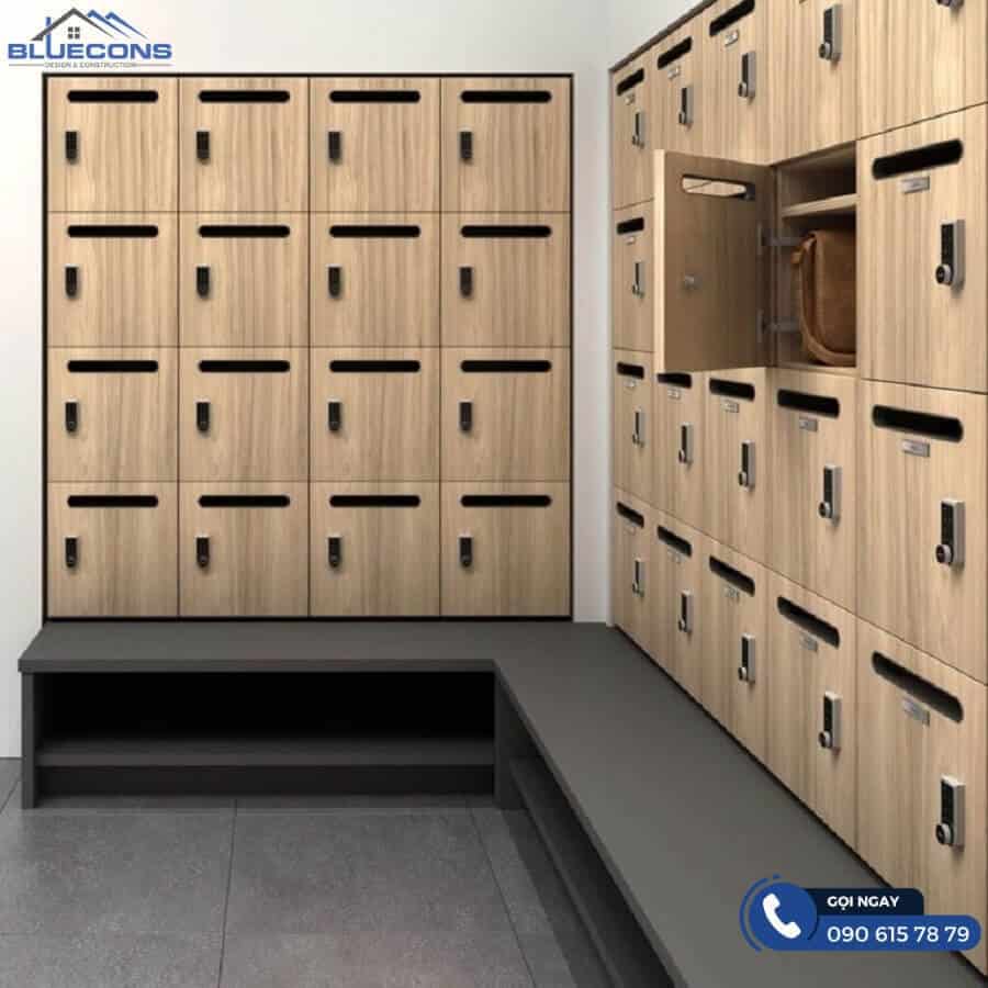 Tủ locker cho nhân viên bệnh viện