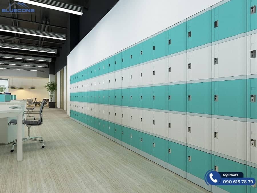 Tủ locker văn phòng 6 Lưu ý khi lựa chọn tủ locker văn phòng theo kích thước