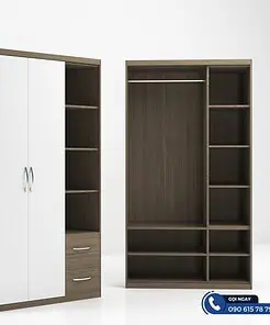 Tủ quần áo bị mốc phải làm sao? Nguyên nhân tủ quần áo bị mốc TQA014