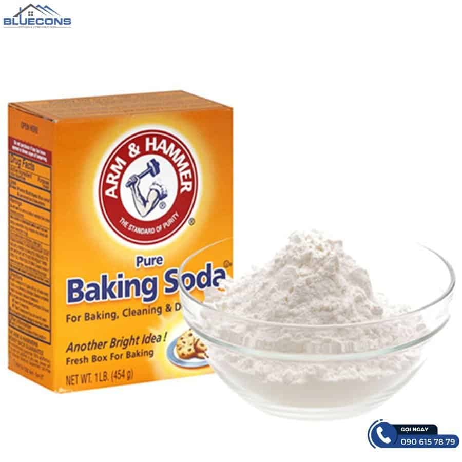 Cách vệ sinh tủ bếp gỗ bằng bột baking soda cực kỳ hiệu quả
