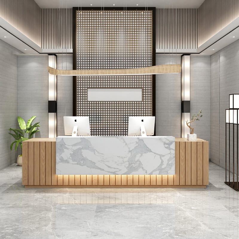 Quầy lễ tân nhỏ 51 Quầy lễ tân khách sạn đẹp