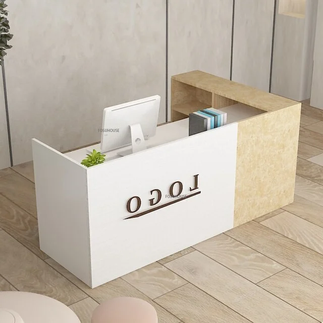 5+ Tiện ích quầy lễ tân nhỏ 6 Quầy lễ tân khách sạn mini xu hướng thiết kế hiện đại, thu hút tài lộc - BLUECONS