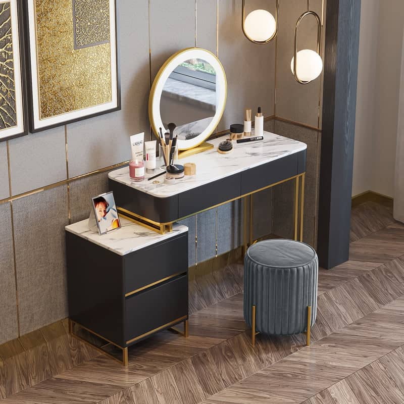 #39 Đóng bàn trang điểm đẹp giá tại xưởng nội thất HCM 17 Quầy pha chế giá rẻ