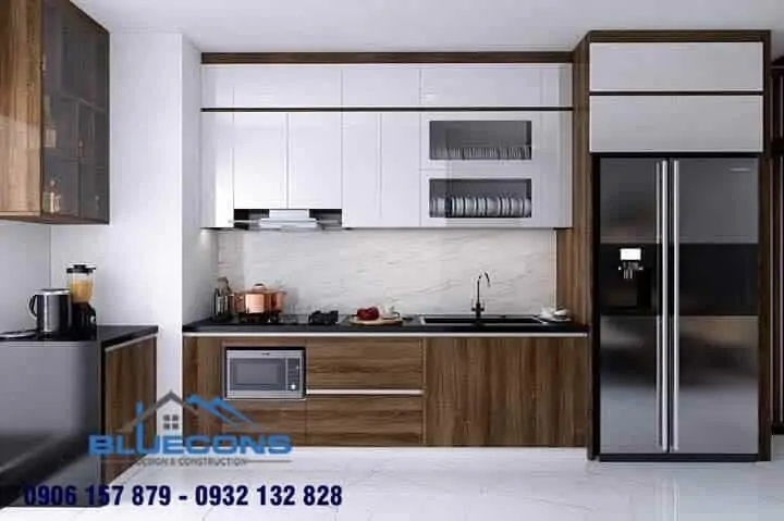 Tủ Bếp Gỗ Công Nghiệp đẹp Tp Hồ Chí Minh
