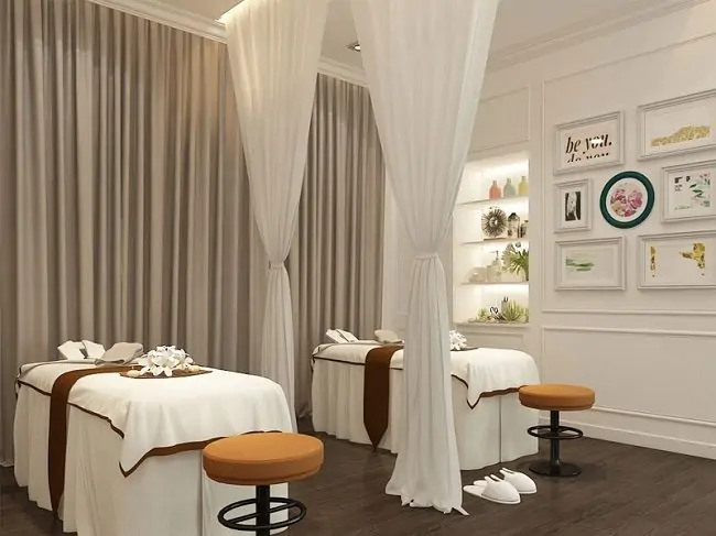 Mẫu thiết kế spa mini 7 Mẫu thiết kế spa mini