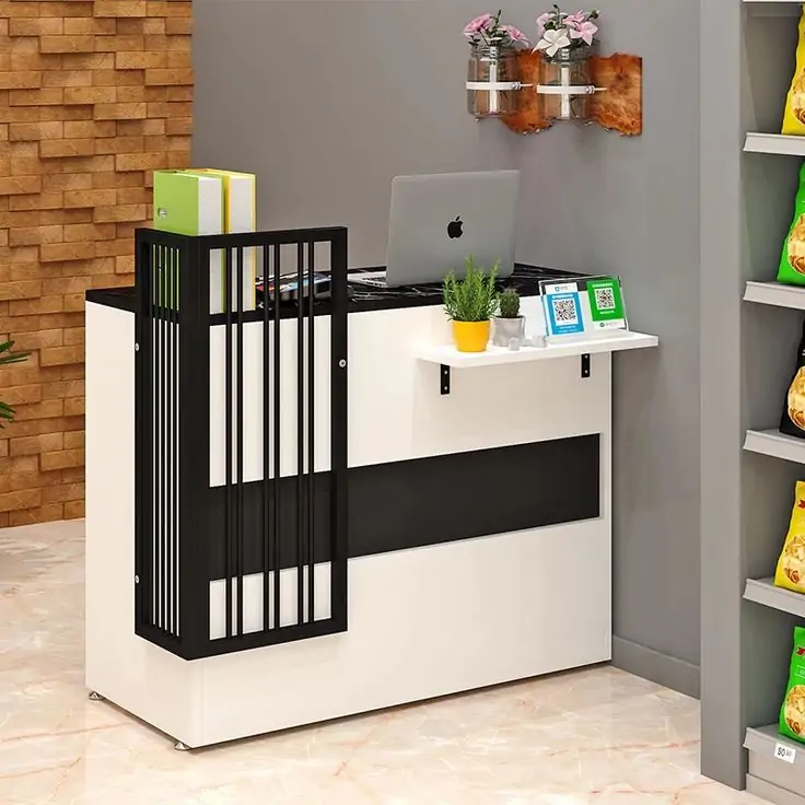 Quầy Thu Ngân Sang Trọng QTN004 6 Quầy thu ngân QTN004