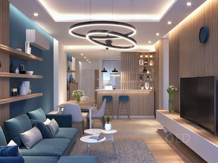 Thiết kế chung cư mini 30m2 6 Thiết kế phòng chung cư đẹp
