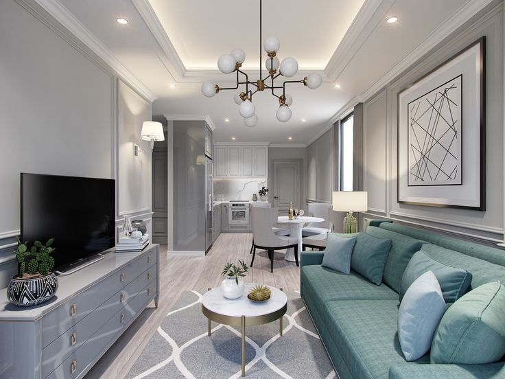 Thiết kế chung cư mini 30m2 8 Thiết kế phòng chung cư đẹp