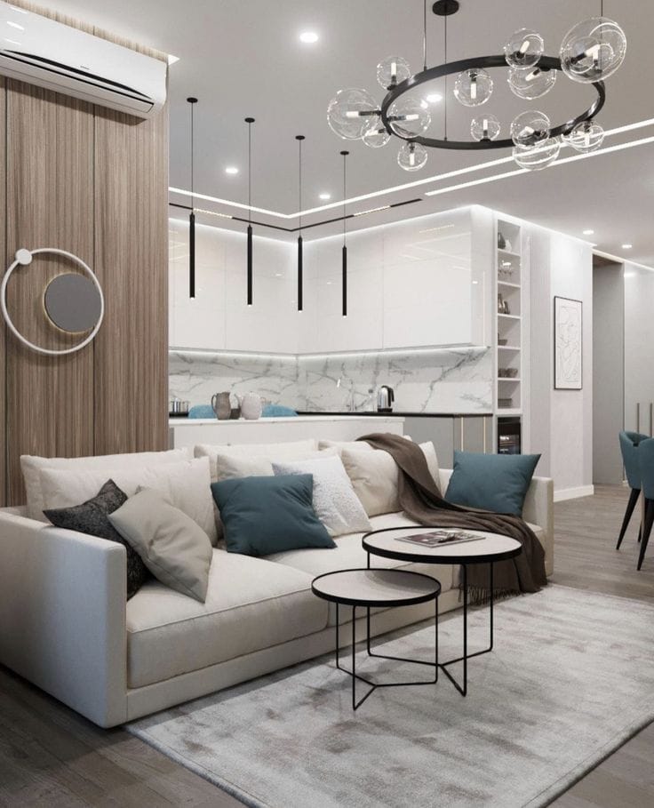 Thiết kế chung cư mini 30m2 3 Thiết kế phòng chung cư đẹp
