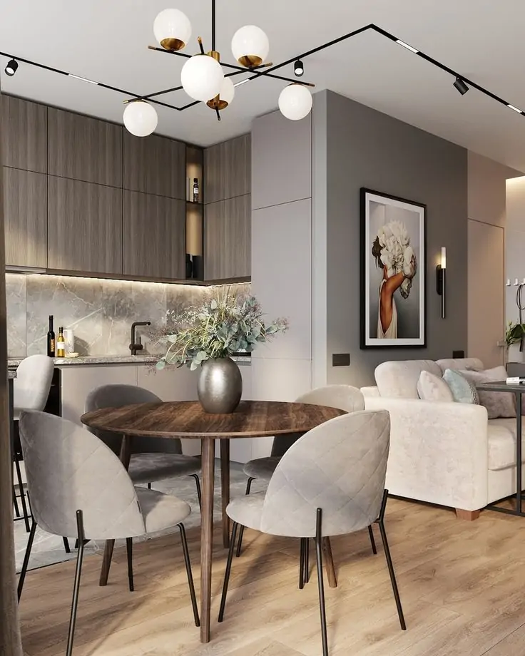Thiết kế nội thất căn hộ đẹp 3 Thiết kế phòng chung cư đẹp
