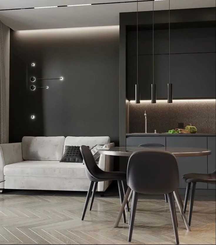 Mẫu thiết kế nội thất chung cư diện tích nhỏ 21 Thiết kế phòng chung cư đẹp