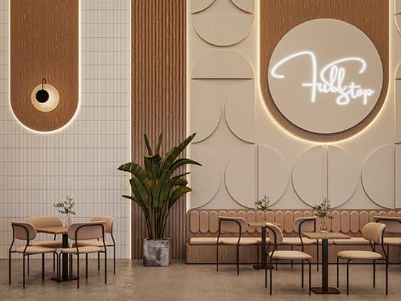 Phong cách thiết kế quán cafe đẹp số 1