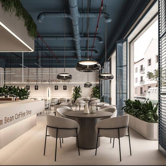 50+ MẪU THIẾT KẾ QUÁN CAFE HIỆN ĐẠI ĐẸP