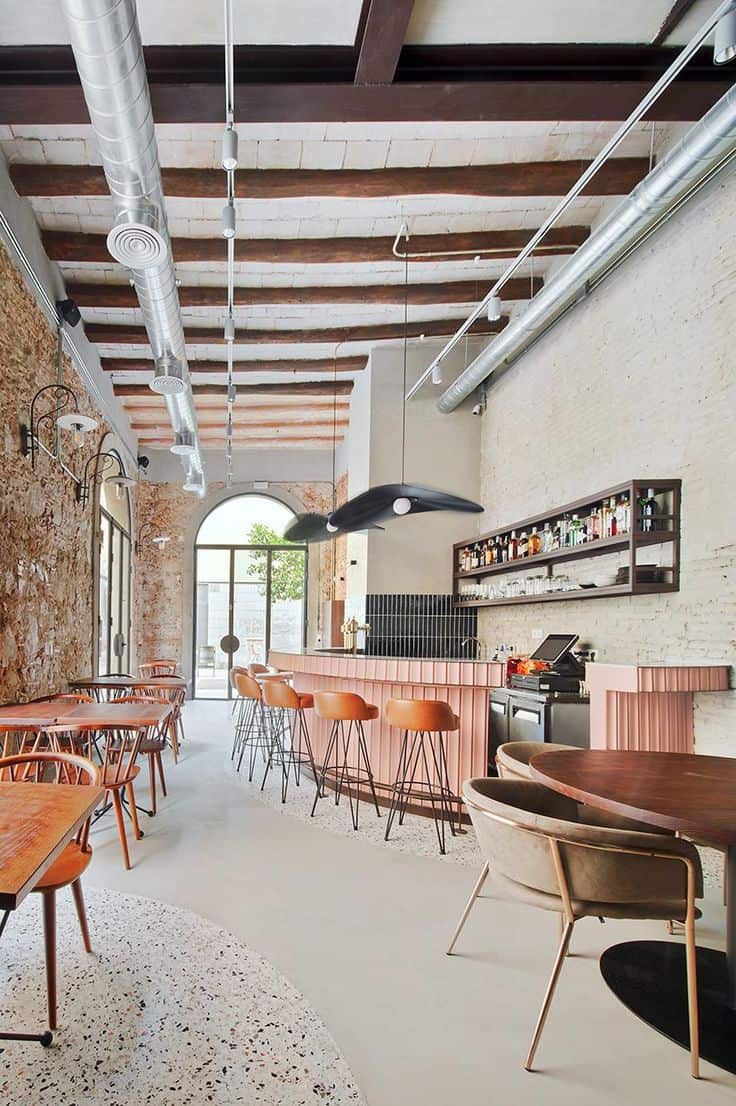 Thiết kế quán cafe phong cách vintage