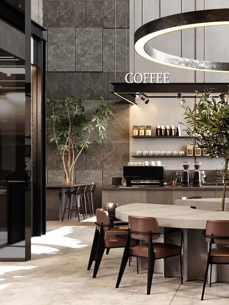 Thiết kế quán cafe phong cách vintage