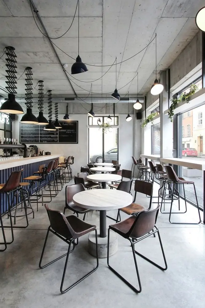 Thiết kế quán cafe đẹp giá rẻ 2 Thi công nội thất chung cư gỗ công nghiệp