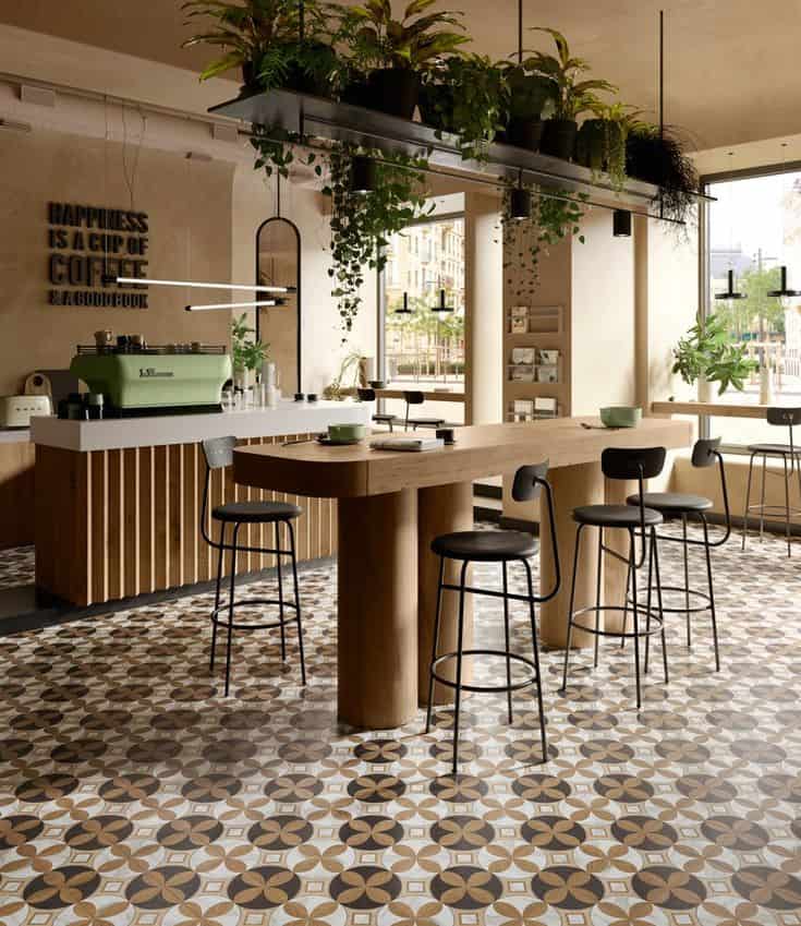 Thiết kế quán cafe phong cách vintage