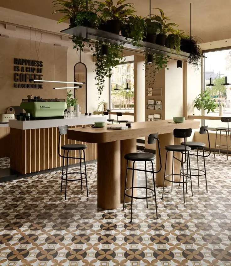 Thiết kế quán cafe hiện đại 4 Thiết kế quán cafe phong cách vintage