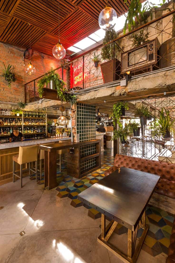 Thiết kế quán cafe phong cách vintage