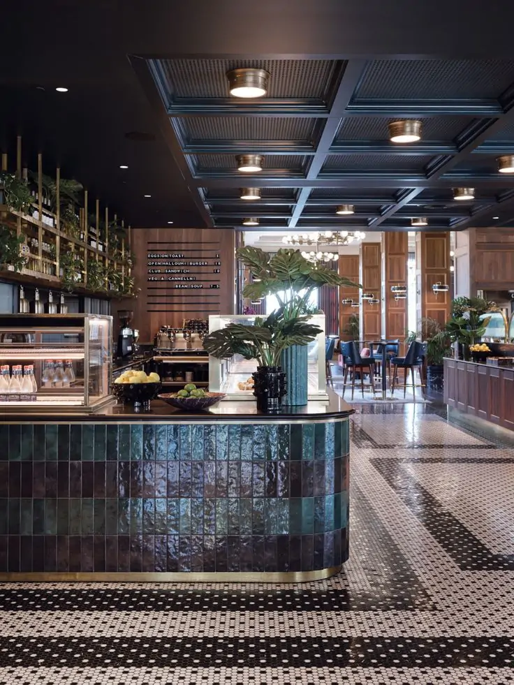 Thiết kế quán cafe phong cách vintage 3 Thiết kế quán cafe phong cách vintage