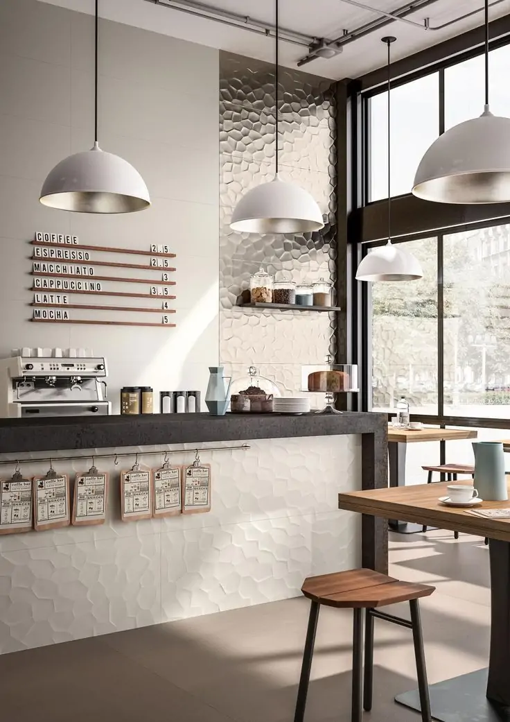 Thiết kế quán cafe take away 2 Thiết kế quán cafe phong cách vintage