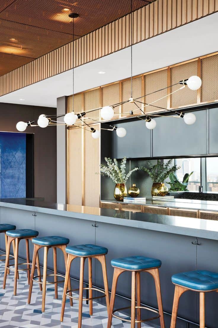 Thiết kế quầy bar cafe