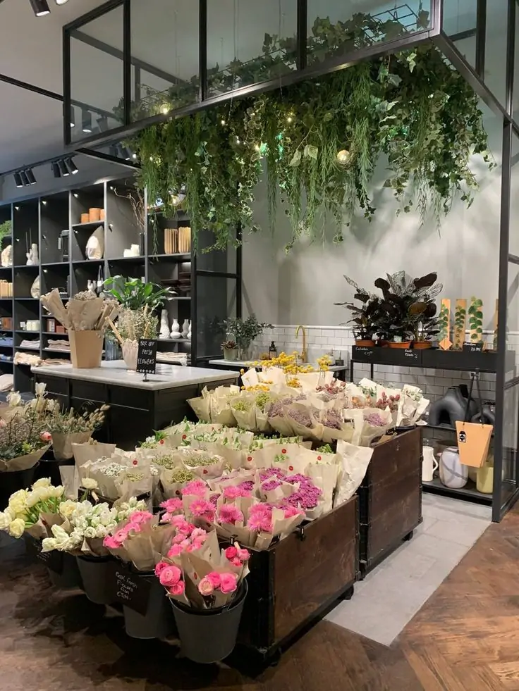 Thiết kế shop hoa hiện đại 11 Thiết kế shop hoa hiện đại