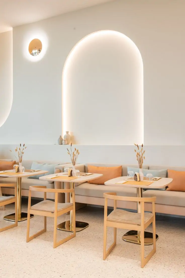 Thiết kế thi công quán trà sữa 11 Thiết kế quán cafe phong cách vintage