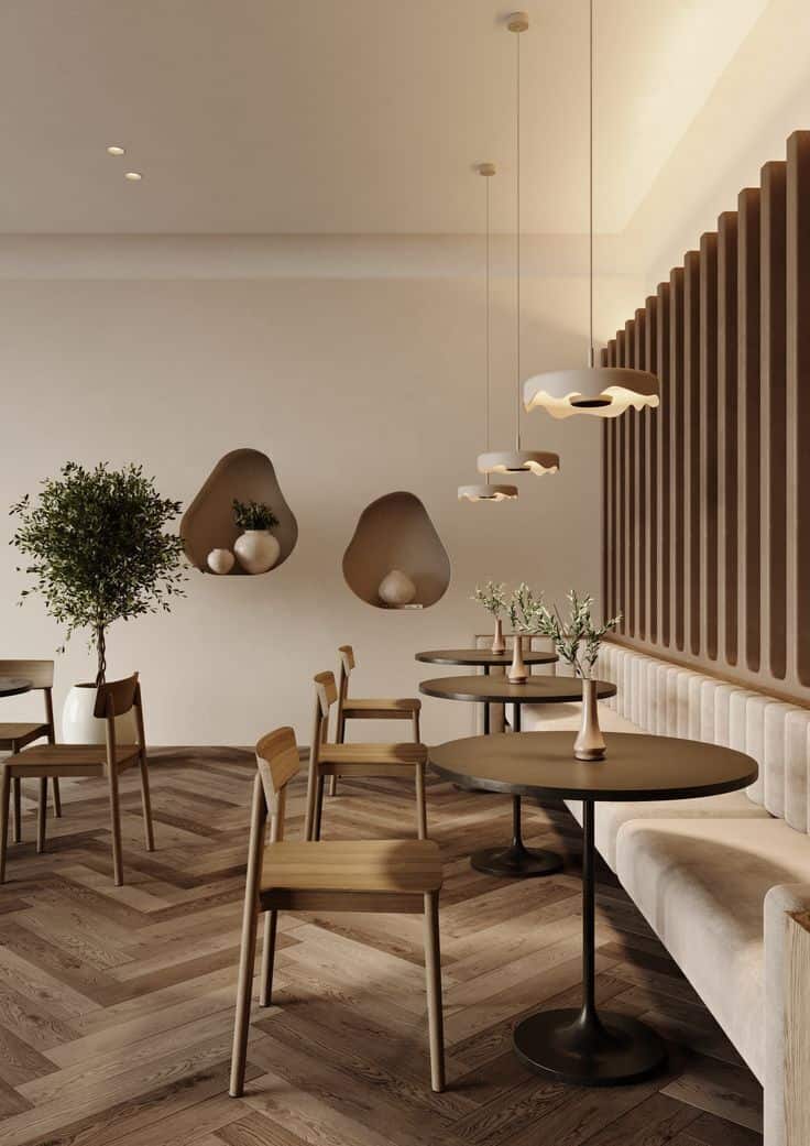Thiết kế quán cafe phong cách vintage
