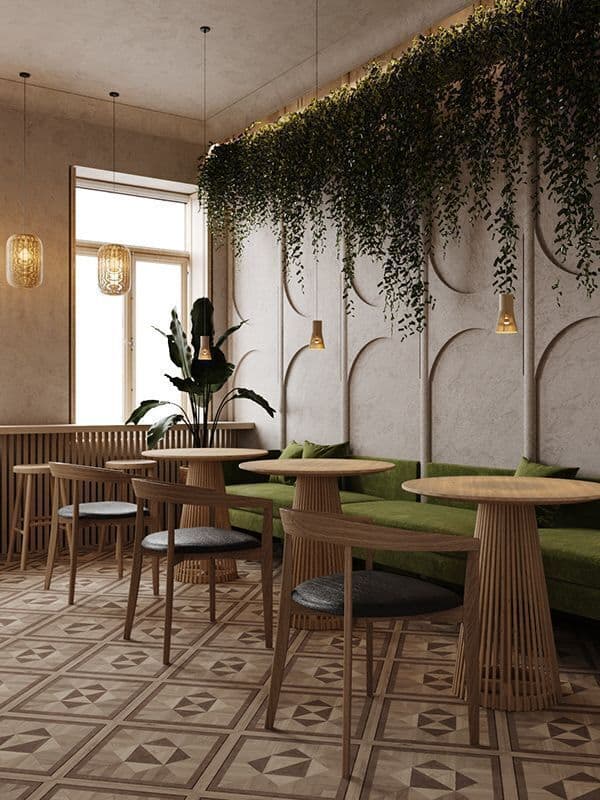 Thiết kế quán cafe phong cách vintage