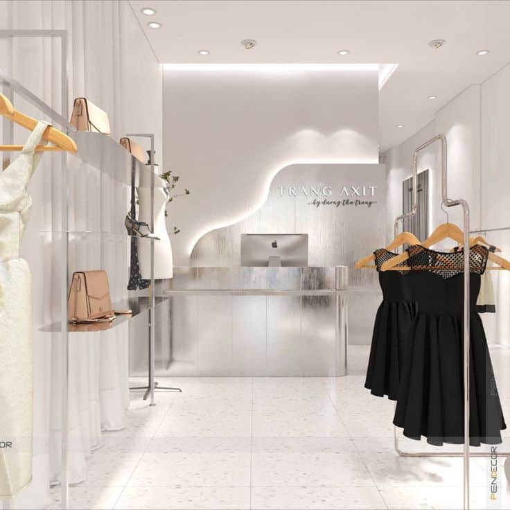 10+NHỮNG MẪU THIẾT KẾ SHOP THỜI TRANG ĐẸP NHẤT HIỆN NAY