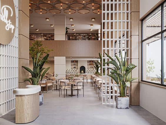 Ý tưởng thiết kế quán cafe đẹp