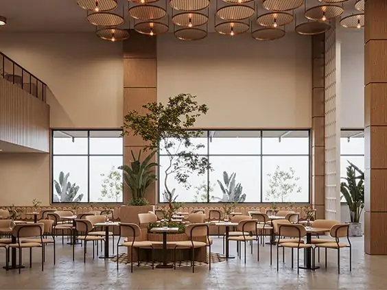 Giới thiệu công ty thiết kế thi công nội thất Bluecons 20 Thiết kế quán cafe mặt tiền 5m