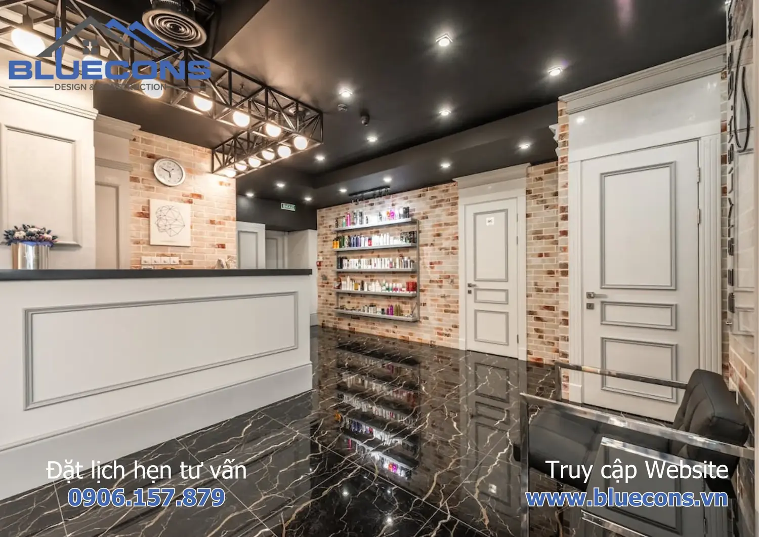Bàn lễ tân đẹp với thiết kế hiện đại sang trọng mới nhất 2024 2 Bàn lễ tân đẹp với thiết kế hiện đại sang trọng mới nhất 2024