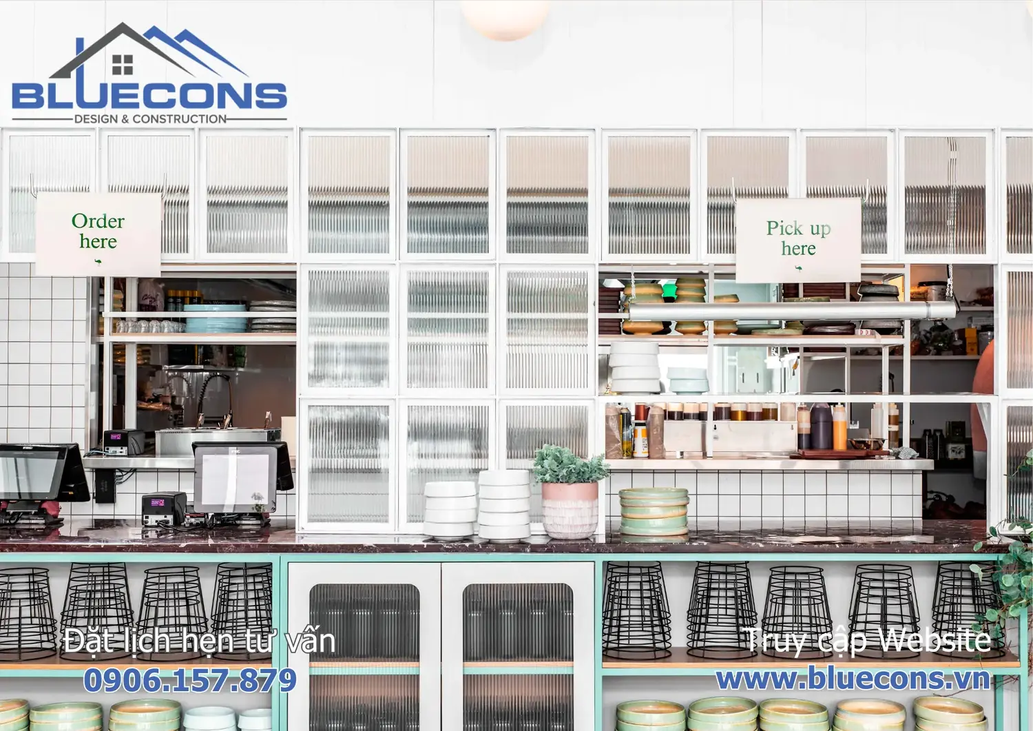 Quầy pha chế quán cà phê 3 Quầy pha chế quán cà phê