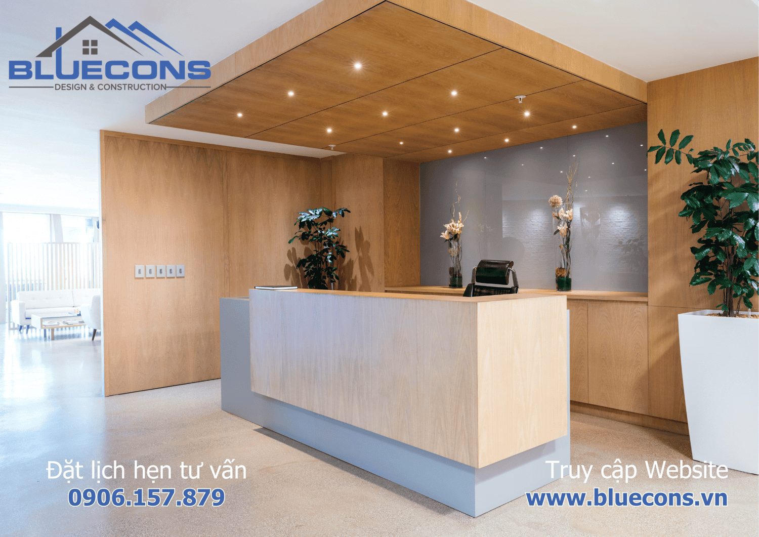 Các mẫu bàn quầy thu ngân đẹp nhất 3 Các mẫu bàn quầy thu ngân đẹp nhất