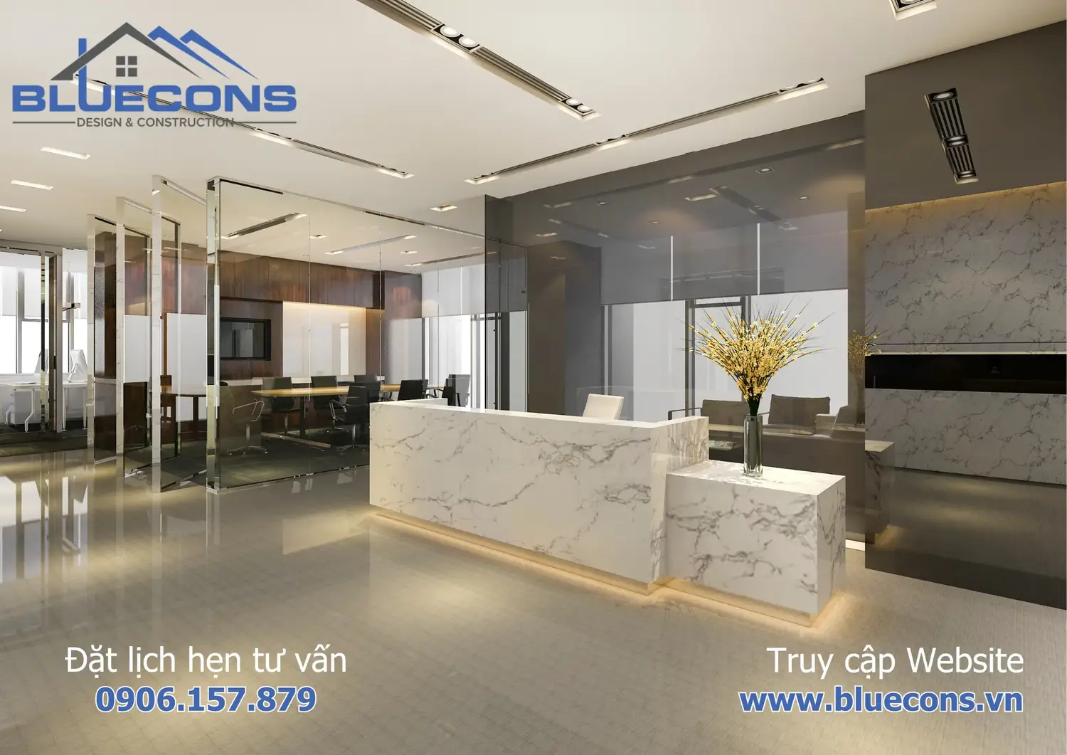 Bàn thu ngân chữ l giá rẻ 2 Bàn thu ngân chữ l giá rẻ