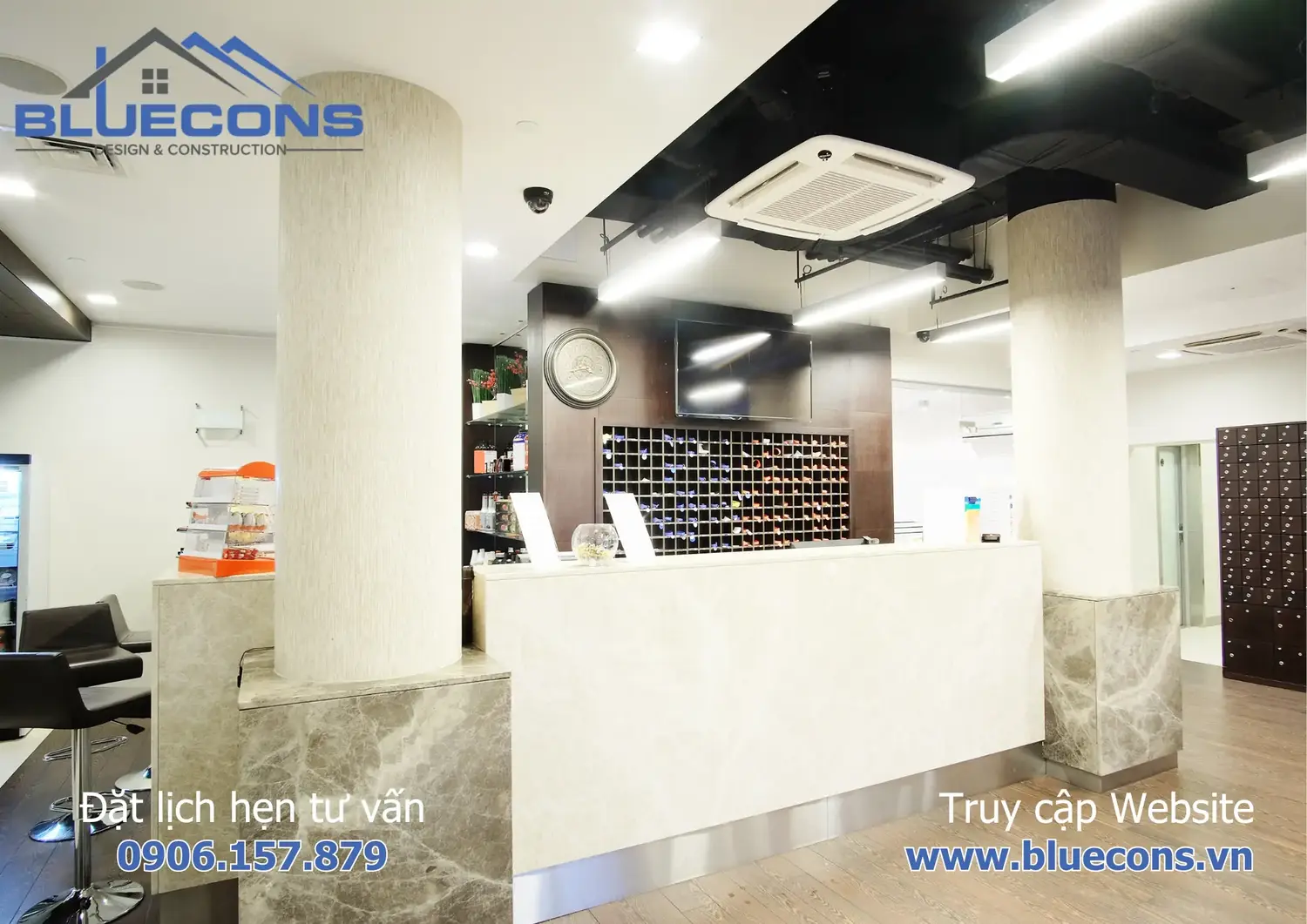 Mẫu bàn thu ngân nhỏ đẹp 5 Mẫu bàn thu ngân nhỏ đẹp