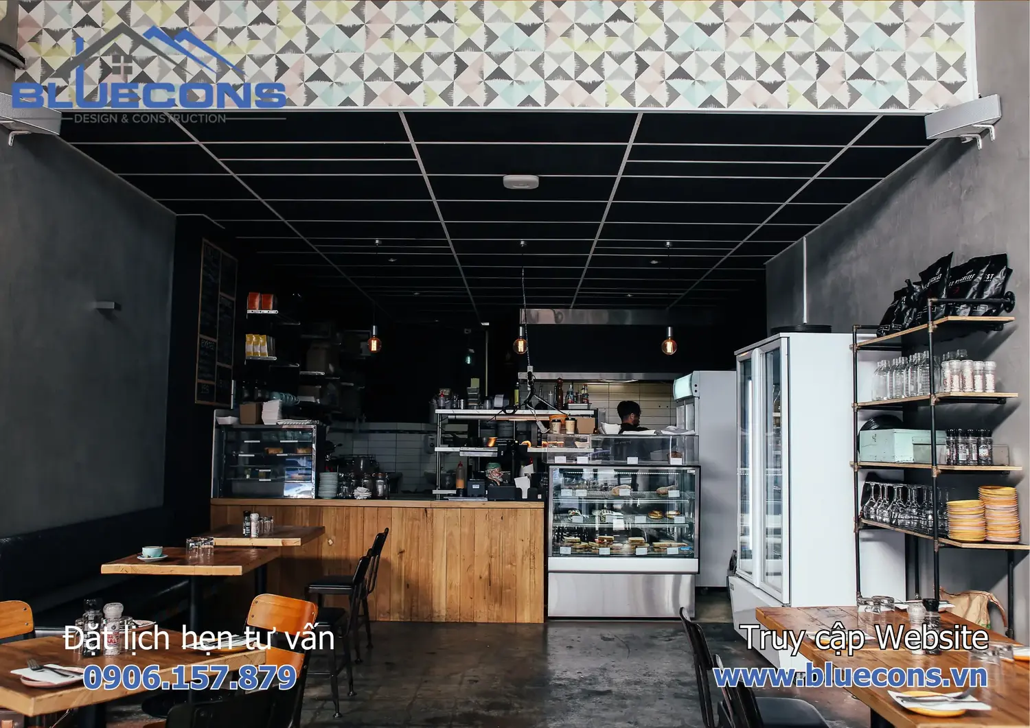 Mẫu quầy bar cafe 5 Mẫu quầy bar cafe